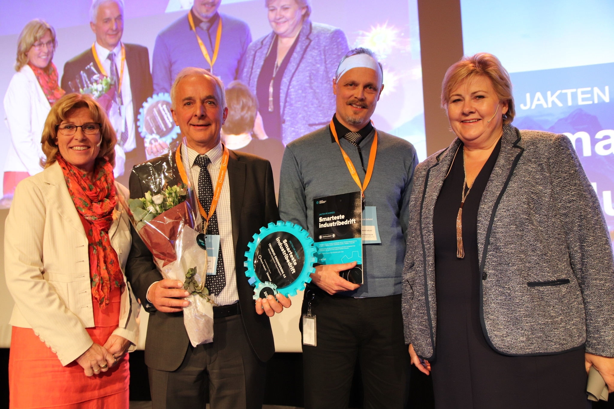 - An honor to win, says Steinsvik. Photo: Norsk Industri